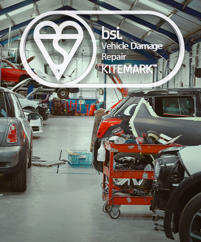 BSI 10125 Kitemark approved Bodywork Fenham Newcastle